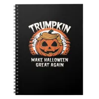 Trumpkin Make Halloween Great Again Funny Notebook