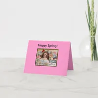 Flower Seeds, Happy Spring! Card