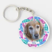 Pet Memorial - Rainbow Bridge - Pet Loss Sympathy Keychain