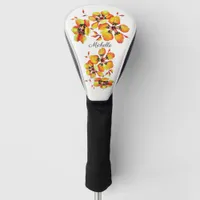 Sparaxis Harlequin Grandiflora Cape Watercolor Golf Head Cover