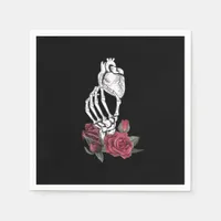 Heart The Skeleton's Hand Classic Napkins
