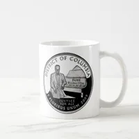 Faux Washington District of Columbia Quarter Coffee Mug