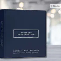 Professional Presentation Binder