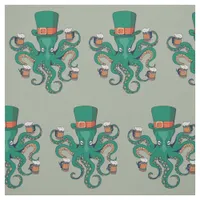 St Patricks Octopus Fabric