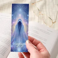 Magical Hooded Cosmic Light Figure Bookmarks