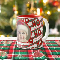 Ho Ho Ho Photo Christmas Mug