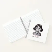 Little Perfect Girl of The Last Century watercolor Notebook