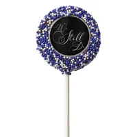 Elegant Anniversary Vow Renewal Chocolate Covered Oreo Pop