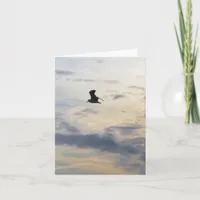 Blank Coastal Beach Note Card