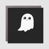 Little Boo Funny Meme Design Car Magnet