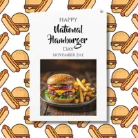 Happy National Hamburger Day | Dec 21st Card