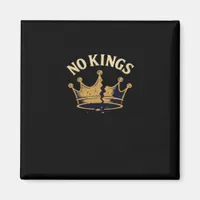 No Kings Minimal Clean Magnet
