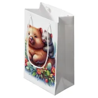 Wildlife Animals Wombat Small Gift Bag