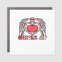 Af Skeleton Hands Valentines Day Classic Look Car Magnet