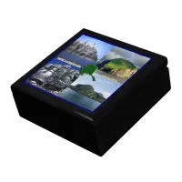 Rock Landscapes of Alaska Collage Jewelry Box