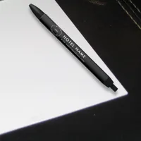 Simple Logo Hotel Website Address Name Black Pen