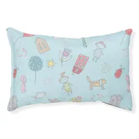 Hand Drawn Cute Stuff ID360 Pet Bed