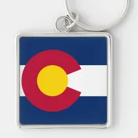 Colorado State Flag Keychain