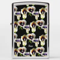 Sublime Watercolor Arum Calla Lilies Zippo Lighter