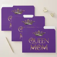 Queen Mom File Folder