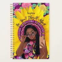 Black Woman Personalized Planner