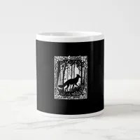 In Forest Cottagecore Goblincore Forestcore Aesthe Giant Coffee Mug