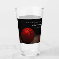 Basketball Lover Bachelor / Birthday Party Sports Glass