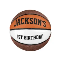  1st Birthday Basketball Ticket