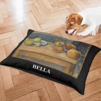 Cezanne Apples and Pears Vintage Fine Art Custom Pet Bed