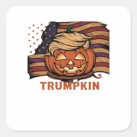 Halloween, Pumpkin Trumpkin, Make Halloween Great  Square Sticker