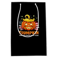 Trumpkin Make Halloween Great Again Funny Pumpkin Medium Gift Bag