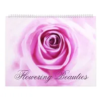 Flowering Beauties Calendar