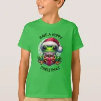 Have a Hoppy Christmas | Frog Pun T-Shirt