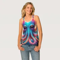 Cute Octopus Tank Top