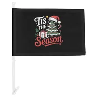 Tis The Season Funy Christmas  Car Flag