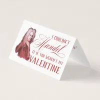 EDITABLE Classical Music w/ Handel Valentine Card