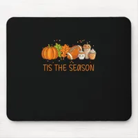 Tis The Season Football Pumpkin Spice Everything F Mouse Pad