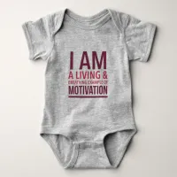 Typography Baby Bodysuit