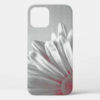 Red Floral Highlights iPhone 12 Case