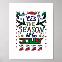 Christmas Tis The Season Poster