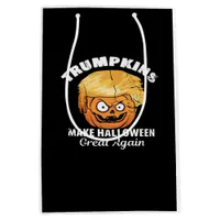President Funny Trumpkins Halloween Medium Gift Bag