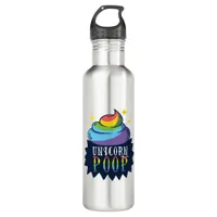 Unicorn Poop Stainless Steel Water Bottle