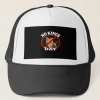 No Kings Day Vintage Classic Graphic Trucker Hat
