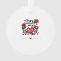 Skeleton Hands Valentines Day Classic Ornament