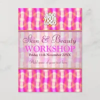 Skin & Beauty Business Workshop Invitations