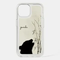 Panda Silhouette iPhone 15 Case