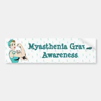 Myasthenia Gravis Awareness Bumper Sticker