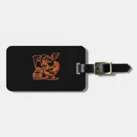 F-Caw-F Attitude Classic Vintage Style Luggage Tag