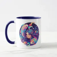 Just a Pisces Girl | Horoscope Art  Mug