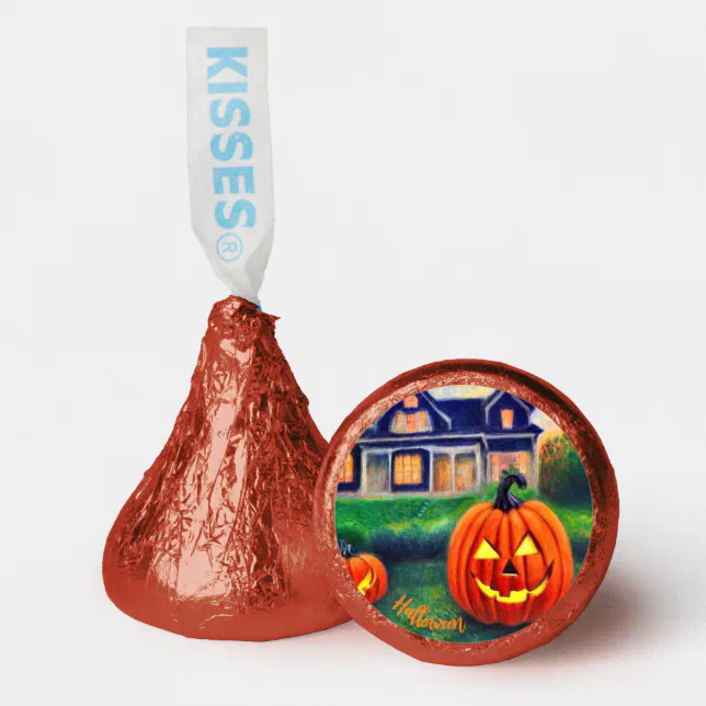 Halloween pumpkins illuminated hershey®'s kisses®